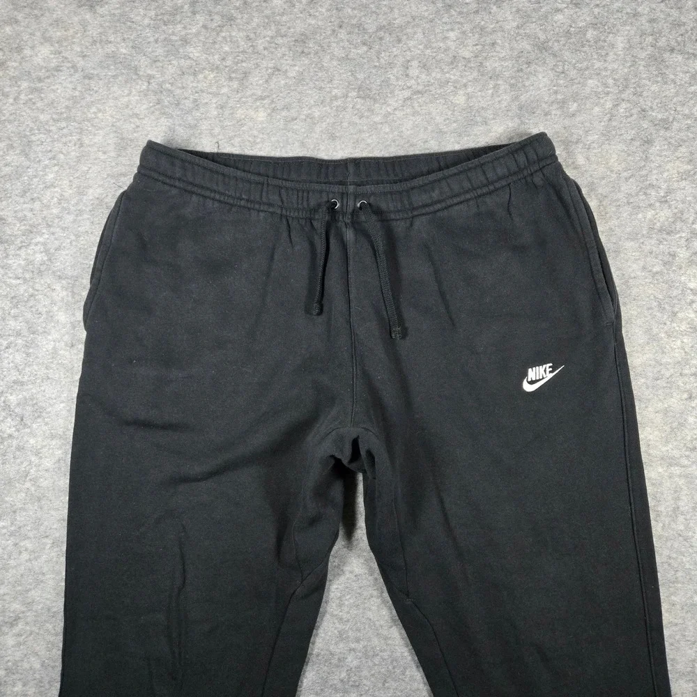 Nike Mens Black‎ Sportswear Fleece Jogger Sweatpants XXL